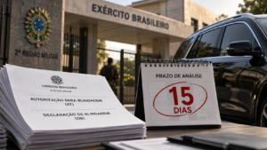 Prazo para blindagem veicular chega a 15 dias em análises do Exército Brasileiro